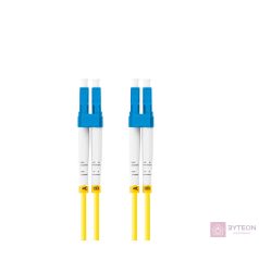   LANBERG fiber optic patchcord SM LC/UPC-LC/UPC duplex 3m LSZH g657a1 3.0mm yellow