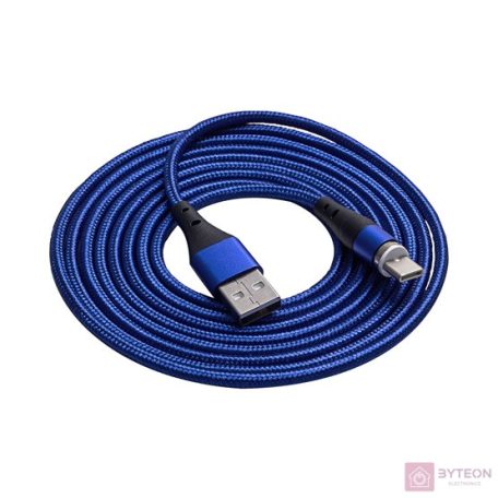 AKYGA Cable USB AK-USB-43 USB type C m / USB type C m magnetic ver. 2.0 2.0m