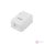 LANBERG OK1-0001-W Surface-mount box for keystone 1 port