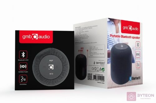 GEMBIRD Portable Bluetooth speaker black