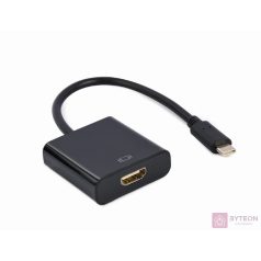 GEMBIRD USB Type-C to HDMI adapter cable 4K60Hz 15cm black