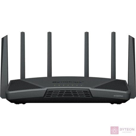 SYNOLOGY RT6600ax 1.8GHz Quad-core DDR3 1GB Tri-band Wi-Fi 6 Router 1xUSB3 5xRJ45