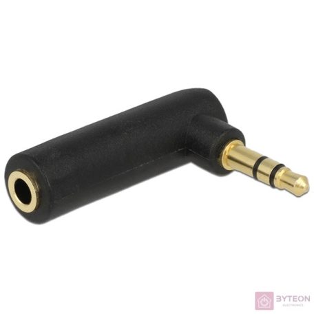 Audio Jack 3.5" apa -> Jack 3.5" anya 90 fokos (Delock)
