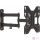 DIGITUS Universal Wall Mount 3D 48cm 19Inch up to 107cm 42 Zoll max.30kg VESA 75x75 100x100 200x200 black