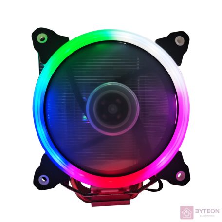 GEMBIRD CPU cooling fan Huracan ARGB X130 12cm 150 W multicolor LED 4 pin