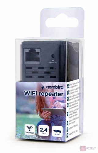 GEMBIRD Wi-Fi repeater 300 Mbps white