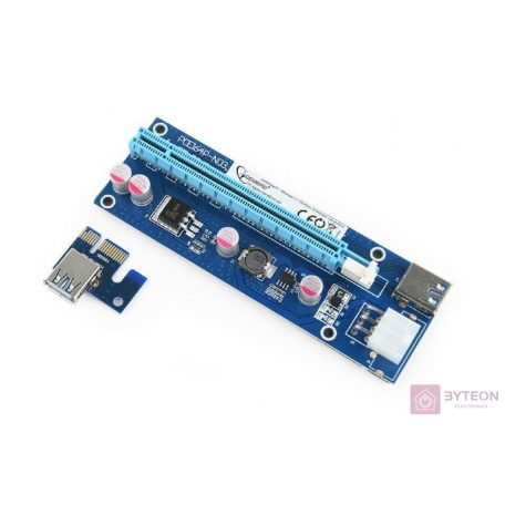 GEMBIRD RC-PCIEX-03 PCI Express Riser Card 6-pin power connector