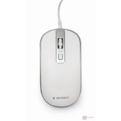 GEMBIRD MUS-4B-06-WS Optical mouse USB white/silver