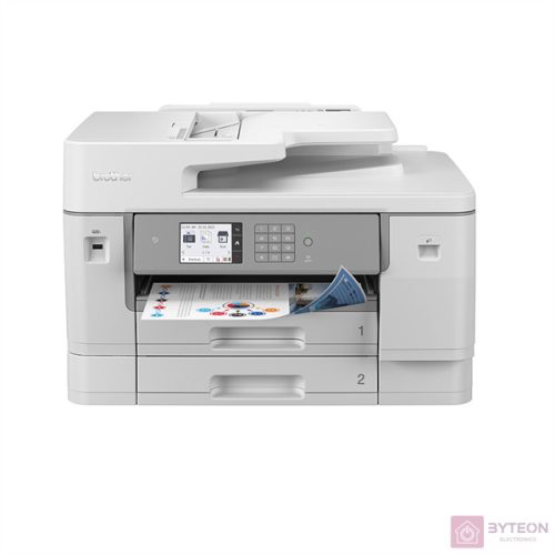 BROTHER MFCJ6955DWRE1 inkjet multifunction printer 4in1 A3 Fax 30ipm 512MB Wi-Fi PCL6 and NFC emulation