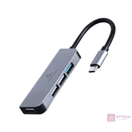 GEMBIRD 4-port USB type-C hub 1 x USB 3.1 + 3 x USB 2.0