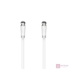Hama 205063 FIC 90dB F-F 1,5m fehér antenna kábel