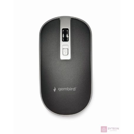 GEMBIRD MUSW-4B-06-BS Wireless optical mouse black-silver
