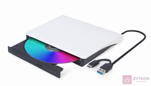 GEMBIRD External USB DVD drive USB 3.1 black-white