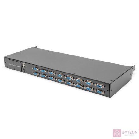 DIGITUS DS-72214 DIGITUS Modular KVM 16-port for LCD console DS-72210 and DS-72211 with cables