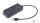 GEMBIRD 4-port USB HUB 1 x USB 3.1 + 3 x USB 2.0 black