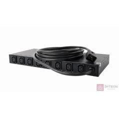   ENERGENIE EG-PDU-007 Per-outlet-metering power distribution unit POM PDU 1U rack 32A C13 outlet x8