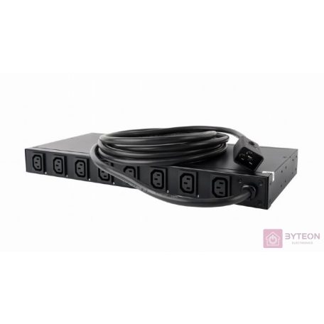 ENERGENIE EG-PDU-007 Per-outlet-metering power distribution unit POM PDU 1U rack 32A C13 outlet x8