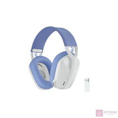   LOGITECH G435 LightSpeed Wireless Gaming Headset - WHITE - EMEA