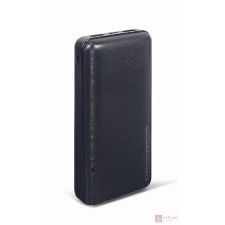 GEMBIRD PB20-02 20000 mAh power bank black