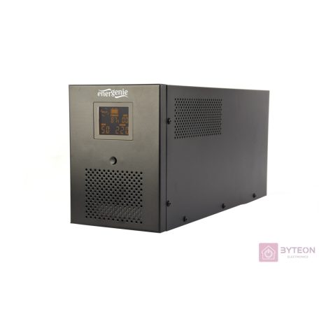 ENERGENIE EG-UPS-036 UPS with USB and LCD display 3000VA 3x Schuko + 3x IEC socket black