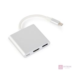   GEMBIRD A-CM-HDMIF-02-SV adapter USB type-C multi-adapter USB type C USB 3.0 HDMI