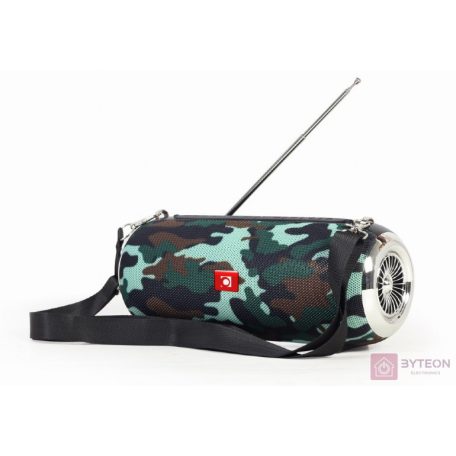 GEMBIRD SPK-BT-17-CM Portable Bluetooth speaker with antenna Camo