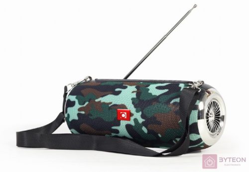 GEMBIRD SPK-BT-17-CM Portable Bluetooth speaker with antenna Camo