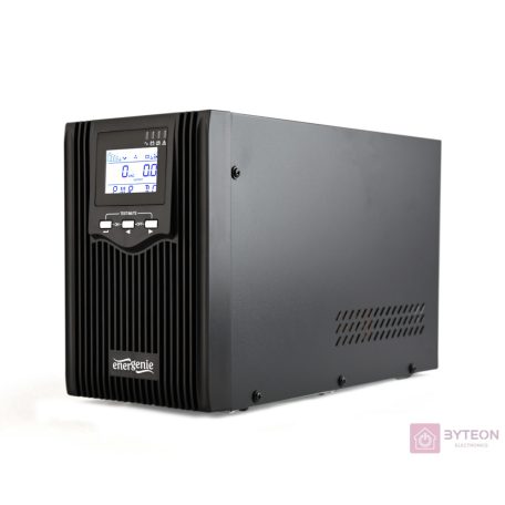 ENERGENIE EG-UPS-PS1000-01 1000VA pure sine wave UPS LCD display USB black