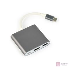   GEMBIRD A-CM-HDMIF-02-SG adapter USB type-C multi-adapter USB type C USB 3.0 HDMI