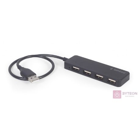 GEMBIRD 4-port USB HUB black