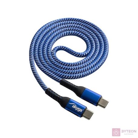 AKYGA Cable USB AK-USB-37 USB type C m / USB type C m ver. 2.0 100W 1.0m