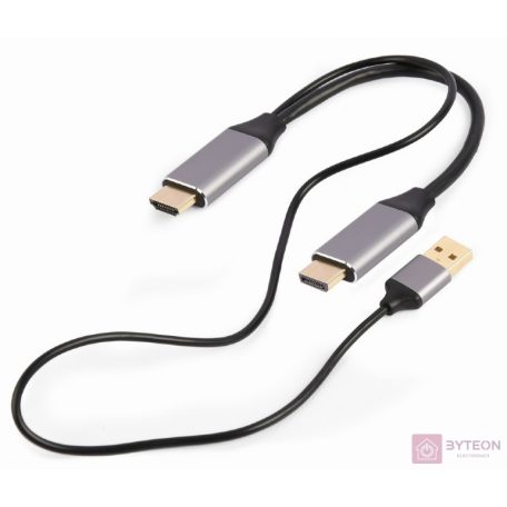GEMBIRD Active 4K HDMI male to DisplayPort male adapter cable 2m black