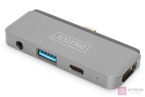 DIGITUS USB-C Tablet Dock 4K/30Hz HDMI/USB-A/PD/Audio 3.5mm