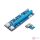 AKYGA AK-CA-64 Riser PCI-E 1x - 16x USB 3.0 6-pin SATA 009s