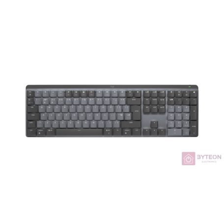 LOGITECH MX Mechanical Wireless Illuminated Performance Keyboard - GRAPHITE - (US) INTL - 2.4GHZ/BT - N/A - EMEA - TACTILE