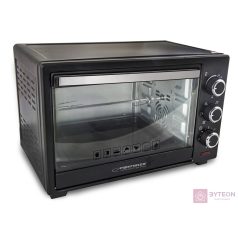   Esperanza Napoli légkeveréses mini sütő, 25 liter, 1600 W, fekete