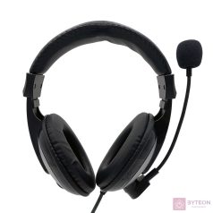 Media-Tech Turdus Pro mikrofonos fejhallgató