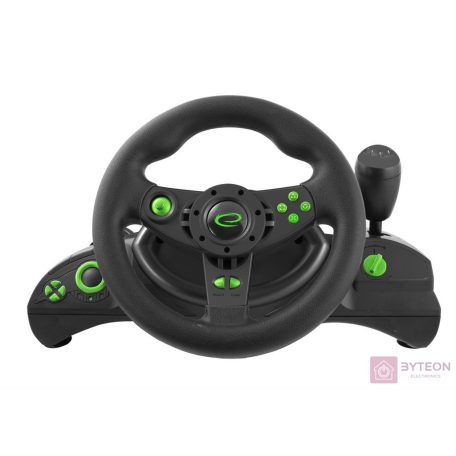 Esperanza Nitro Gamer Versenykormány PC/PS3, fekete