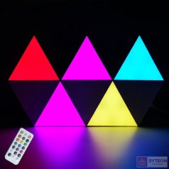 Beolina érintős háromszög LED modul, RGB