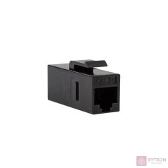   Logilink Cat.5e Keystone Inline csatlakozó, UTP, 14,5 mm széles, fekete