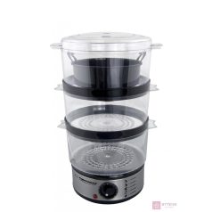   Esperanza Volcano elektromos párológép, 400 W, fekete-ezüst