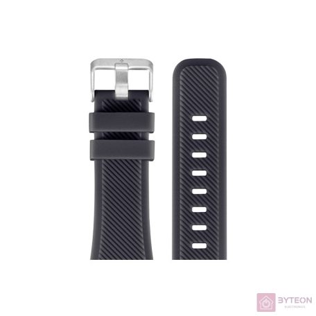 Mykronoz 22mm gumiszíj fekete