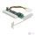 Delock Bővítőkártya PCI Express x1 - 1 x PCI 32 Bit 5 V bővítőhely