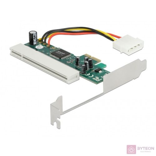 Delock Bővítőkártya PCI Express x1 - 1 x PCI 32 Bit 5 V bővítőhely
