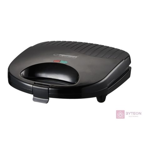 Esperanza Tortilla Grillsüto 1000 W, fekete