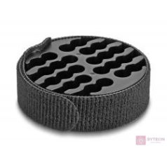   Delock Kábelrendező tépőzáras kábelkötegelővel fekete színben