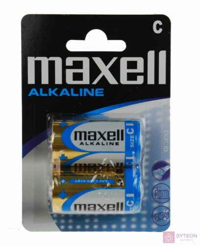 Maxell LR14x2 alkáli elem baby