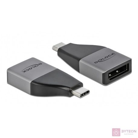 Delock USB Type-C adapter DisplayPort (DP Alt Mode) 4K 60 Hz  kompakt kialakítású