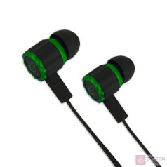   Esperanza Viper mikrofonos gamer fülhallgató, sztereó, zöld