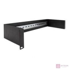 Delock 19 DIN sin panel 2U fekete
